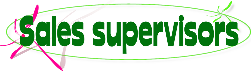 sales supervisor